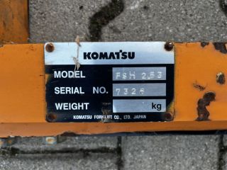 targonca SIDE SHIFT KOMATSU