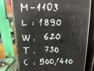 targonca ---EMELŐSZERKEZET (3F) HÁROMTAGOS  /3F/ MITSUBISHI