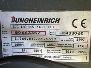 targonca TARGONCA GYALOGKÍSÉRETŨ JUNGHEINRICH