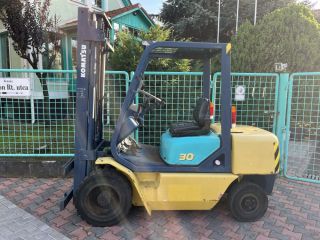 targonca -TARGONCA 4TÁMASZÚ HOMLOKVILLÁS  KOMATSU
