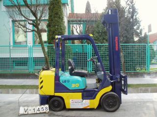targonca -TARGONCA 4TÁMASZÚ HOMLOKVILLÁS  KOMATSU