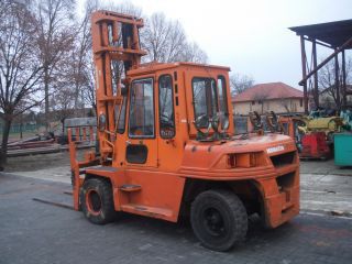targonca -TARGONCA 4TÁMASZÚ HOMLOKVILLÁS  KOMATSU