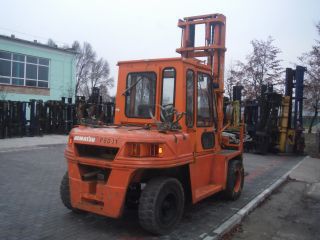 targonca -TARGONCA 4TÁMASZÚ HOMLOKVILLÁS  KOMATSU