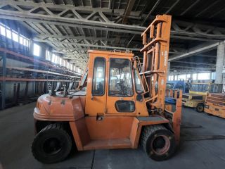 targonca -TARGONCA 4TÁMASZÚ HOMLOKVILLÁS  KOMATSU