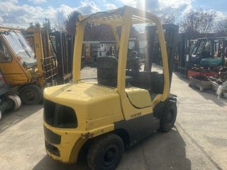 targonca -TARGONCA 4TÁMASZÚ HOMLOKVILLÁS  HYSTER