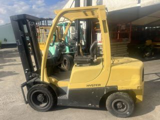 targonca -TARGONCA 4TÁMASZÚ HOMLOKVILLÁS  HYSTER
