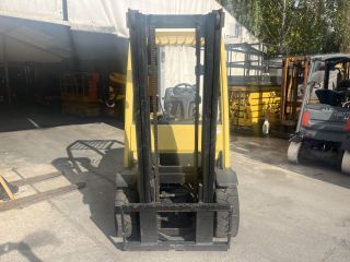 targonca -TARGONCA 4TÁMASZÚ HOMLOKVILLÁS  HYSTER