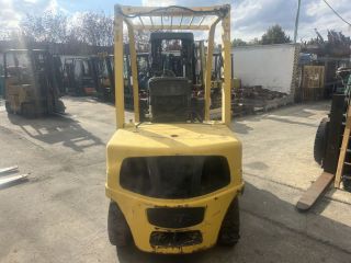 targonca -TARGONCA 4TÁMASZÚ HOMLOKVILLÁS  HYSTER