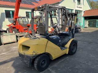 targonca -TARGONCA 4TÁMASZÚ HOMLOKVILLÁS  KOMATSU
