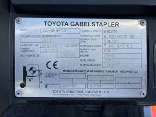 targonca -TARGONCA 4TÁMASZÚ HOMLOKVILLÁS  TOYOTA