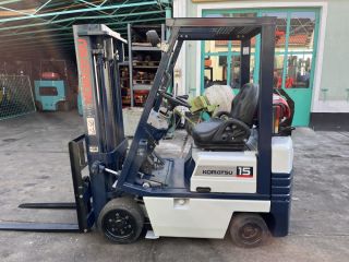 targonca -TARGONCA 4TÁMASZÚ HOMLOKVILLÁS  KOMATSU