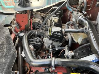 targonca -FORKLIFT TRUCK 4-WHEEL LINDE