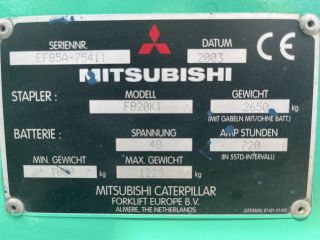 targonca -TARGONCA 3TÁMASZÚ HOMLOKVILLÁS  MITSUBISHI