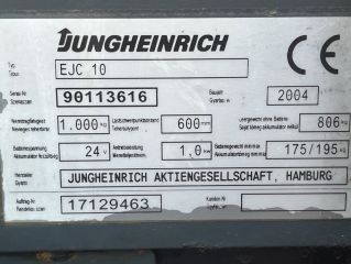 targonca TARGONCA GYALOGKÍSÉRETŨ JUNGHEINRICH