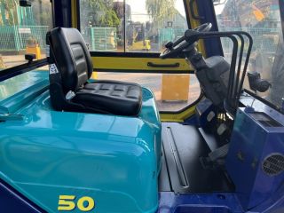 targonca -TARGONCA 4TÁMASZÚ HOMLOKVILLÁS  KOMATSU